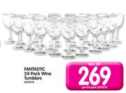 Fantastic 24 Pack Wine Tumblers-Per 24 Pack