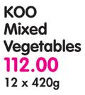 Koo Mixed Vegetables-12x420g