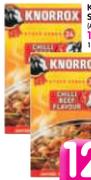 Knorrox Stock Cubes(All Variants)-10x24's