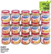 Purity 2nd Foods(All Variants)-15x125ml