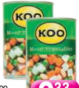 Koo Mixed Vegetables-420g