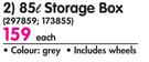 Cenplast 85Ltr Storage Box-Each