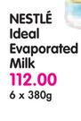 Nestle Ideal Evaporated Milk-6 x 380g