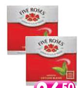 Five Roses Tagless Teabags-100's Pack Each
