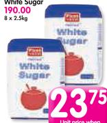 First Value White Sugar-2.5kg Each