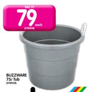 Buzzware Tub-75Ltr Each