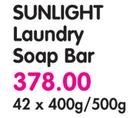 Sunlight Laundry Soap Bar-42x400/500g