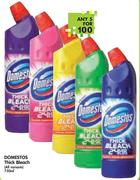 Domestos Thick Bleach(All Variants)-5x750ml