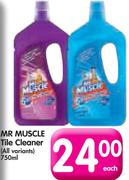 Mr Muscle Tile Cleaner(All Variants)-750ml Each