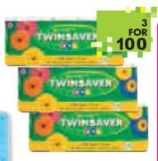 Twionsaver 1 Ply Toilet Tiossue-3x10's Pack