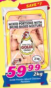 Gold Frozen Mixed Chicken Portions-2kg