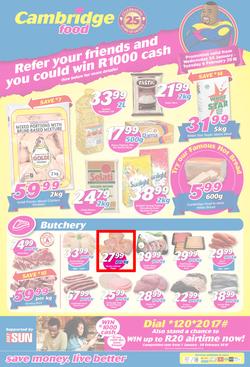 Cambridge Food Gauteng : January Month-End (24 Jan - 6 Feb 2018), page 1