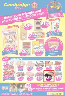 Cambridge Food Gauteng : January Month-End (24 Jan - 6 Feb 2018), page 1