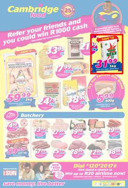 Cambridge Food Gauteng : January Month-End (24 Jan - 6 Feb 2018), page 1