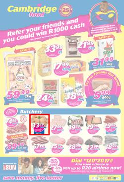 Cambridge Food Gauteng : January Month-End (24 Jan - 6 Feb 2018), page 1