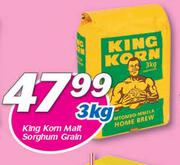 King Korn Malt Sorghum Grain-3kg