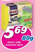 Moir’s Jelly-80g Each