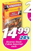 Knorrox Stock Cubes 24’s-Each