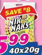 Nik Naks Bailer-40x20g Each