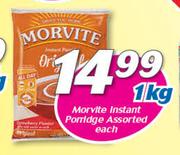 Morvite Instant Porridge-1kg Each