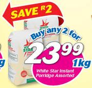 White Star Instant Porridge-2x1kg