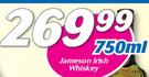 Jameson Irish Whiskey-750ml