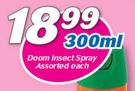 Doom Insect Spray-300ml Each