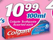 Colgate Toothpaste-100ml Each