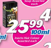 Inecto Hair Colour-100ml Each