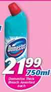 Domestos Thick Bleach Assorted-750ml