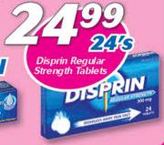 Disprin Regular Strength Tablets 24’s