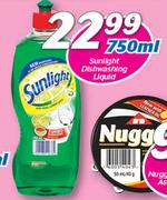 Sunlight Dishwashing Liquid-750ml