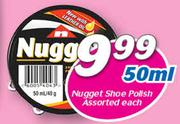 Nugget Shoe Polish Assorted-50ml