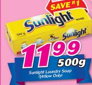 Sunlight Laundry Soap (Yellow Only)-500g