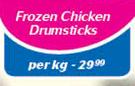 Frozen Chicken Drumsticks-Per kg