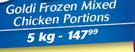 Goldi Frozen Mixed Chicken Portions-5kg