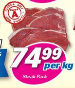 Steak Pack-Per kg