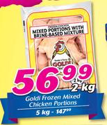 Goldi Frozen Mixed Chicken Portions-2kg