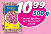Cambridge Food Red Speckled Beans-500kg
