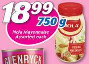Nola Mayonnaise-750g Each