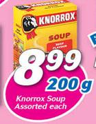 Knorrox Soup-200g Each