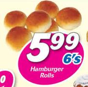 Hamburger Rolls-6's