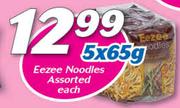 Eezee Noodles-5x65g Each