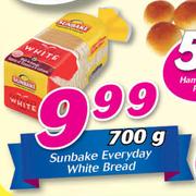 Sunbake Everyday White Bread-700g