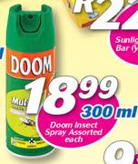 Doom Insect Spray-300ml Each
