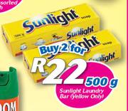 Sunlight Laundry Bar (Yellow Only)-2x500g