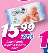Baby Panda Wipes-72's Each