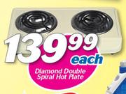 Diamand Double Spiral Hot Plate-Each