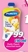 Purity Pouch-110ml Each