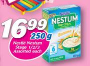 Nestle Nestum Stage 1/2/3-250g Each
